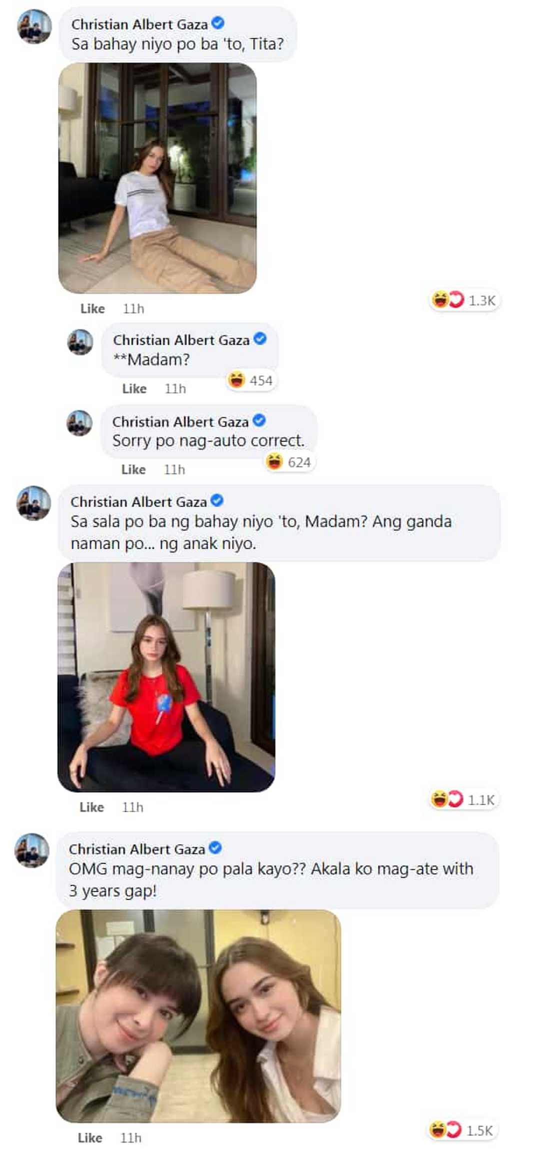 Sunshine Cruz, tinanong ni Xian Gaza kung may BF na si Angelina