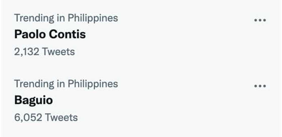 ‘Baguio’, trending sa social media matapos ang tell-all post ni Paolo Contis ‘Baguio’, trending sa social media matapos ang tell-all post ni Paolo Contis