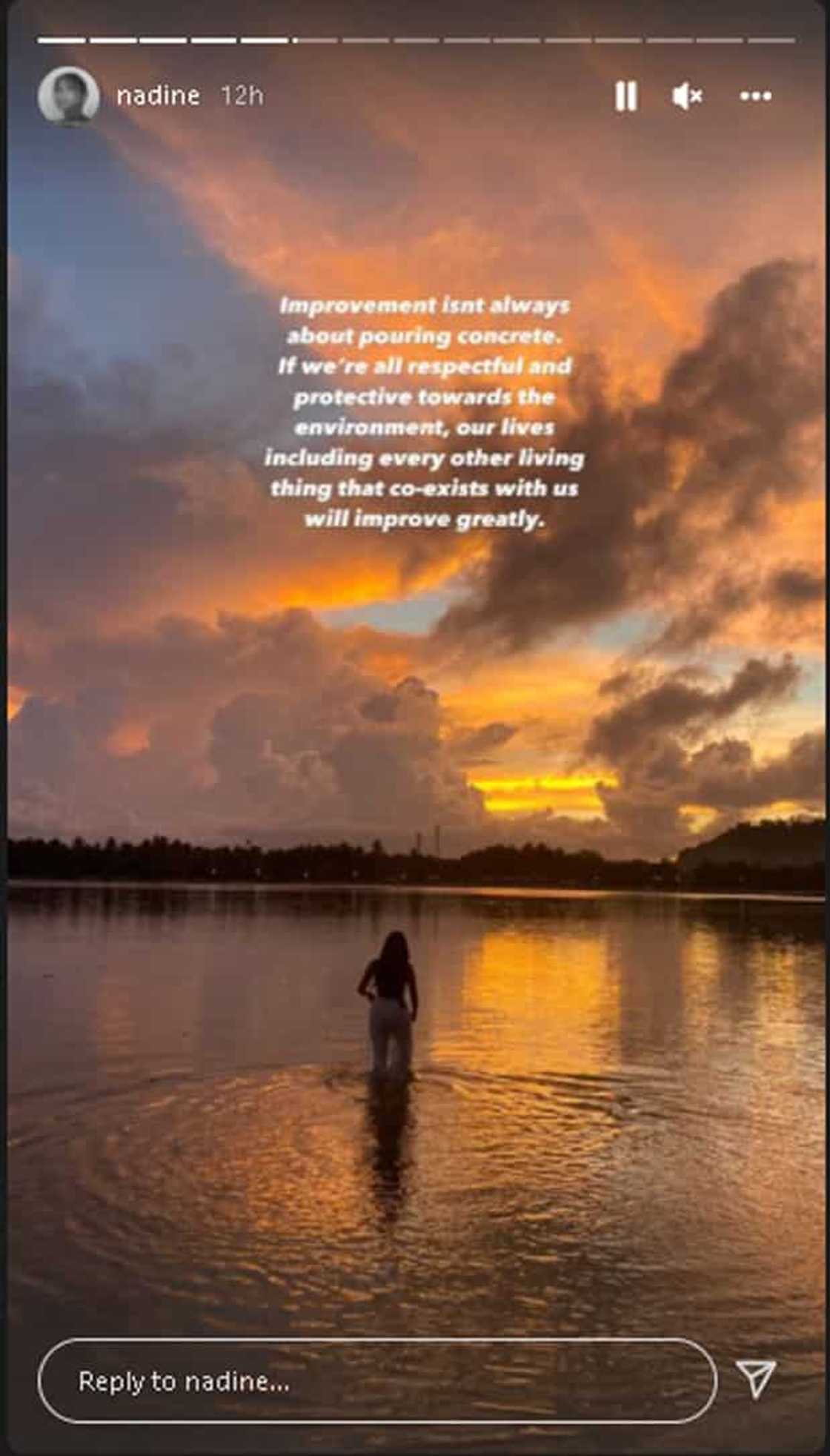 Nadine Lustre, ibinahagi umano'y pagtutol ng taga-Siargao sa pina-fast track na ipapatayong P144-Milyong tulay Nadine Lustre, ibinahagi umano'y pagtutol ng taga-Siargao sa pina-fast track na ipapatayong P144-Milyong tulay