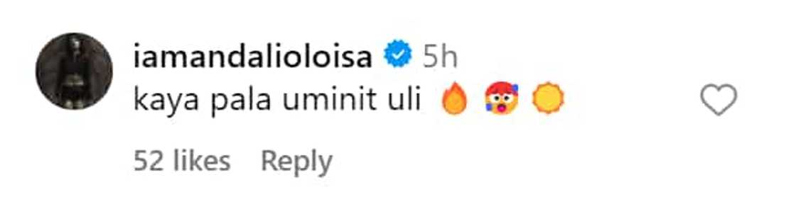 Loisa Andalio swoons over Ronnie Alonte's new snaps: "kaya pala uminit uli" Loisa Andalio swoons over Ronnie Alonte's new snaps: "kaya pala uminit uli"