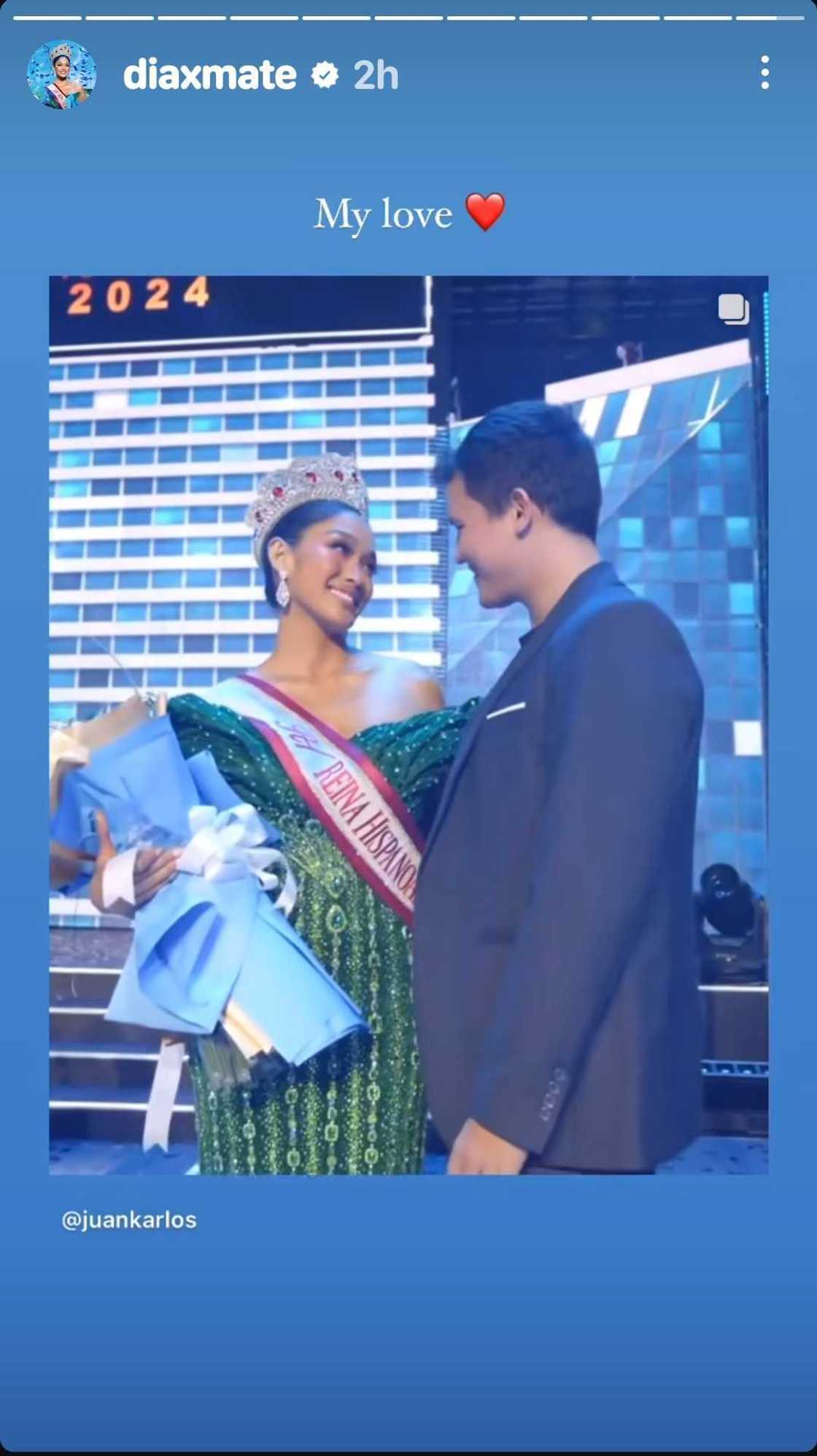 Dia Mate, tinawag na "my love" si JK Labajo sa isang post Dia Mate, tinawag na "my love" si JK Labajo sa isang post