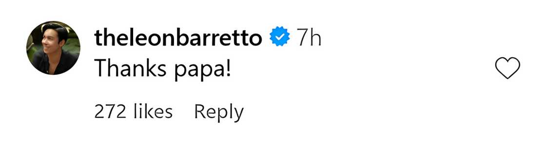 Leon Barretto, nag-reply sa birthday greeting ni Dennis Padilla para sa kanya Leon Barretto, nag-reply sa birthday greeting ni Dennis Padilla para sa kanya