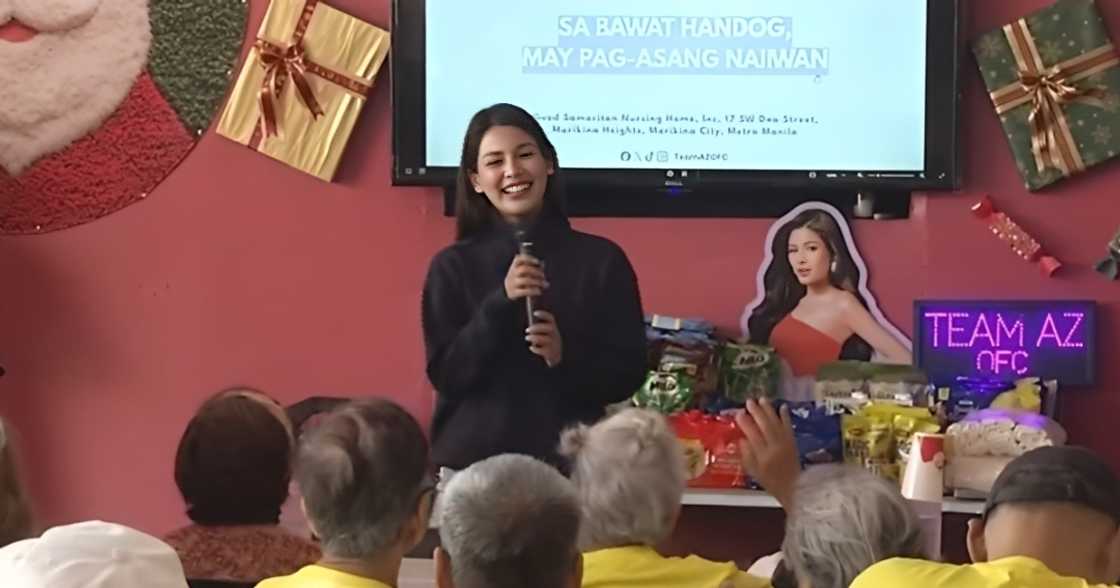 AZ Martinez, may espesyal na dahilan sa paghatid ng blessings sa senior citizen sa Marikina AZ Martinez, may espesyal na dahilan sa paghatid ng blessings sa senior citizen sa Marikina