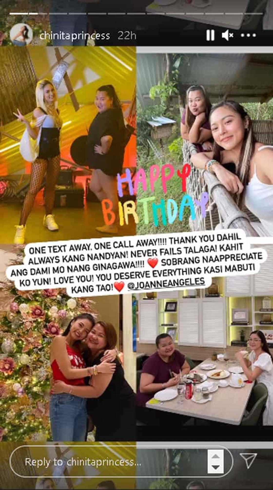 Kim Chiu, binati ang best friend na "one call away" lang parati Kim Chiu, binati ang best friend na "one call away" lang parati