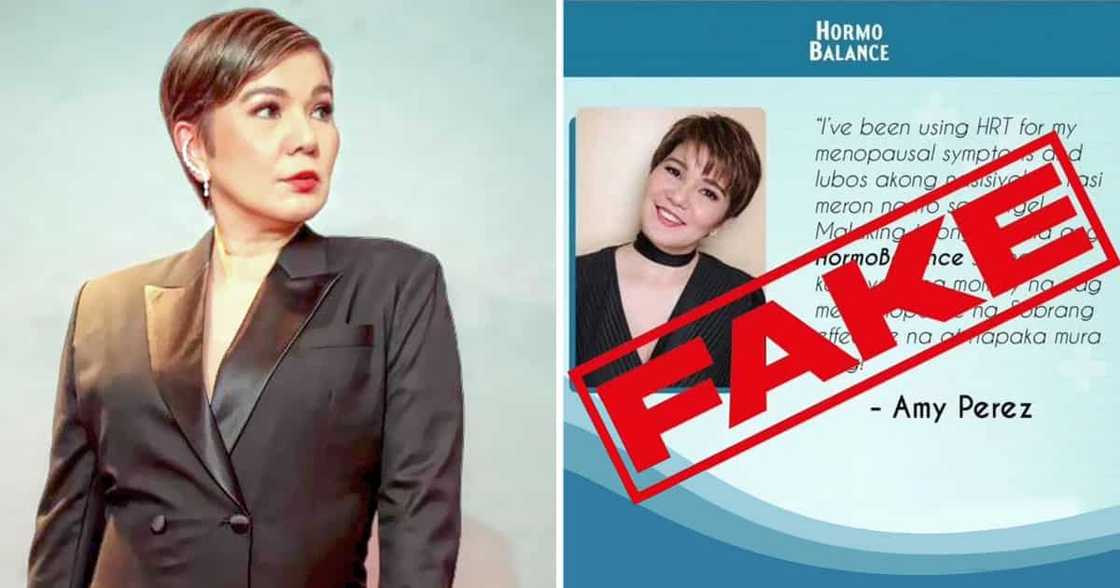 Amy Perez, umalma sa video na umano'y gumamit ng AI para palabasing iniendorso niya isang produkto Amy Perez, umalma sa video na umano'y gumamit ng AI para palabasing iniendorso niya isang produkto