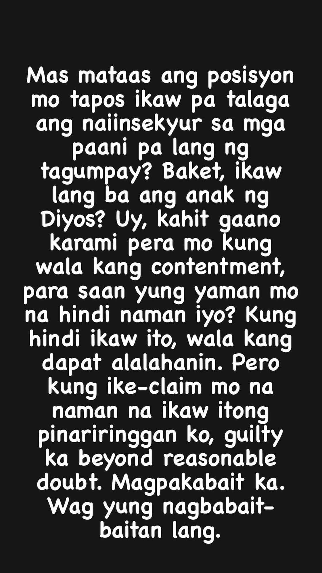Ogie Diaz, may hugot sa socmed: “Wag kang magbabayad ng magpe-press release para pabanguhin ang pangalan mo” Ogie Diaz, may hugot sa socmed: “Wag kang magbabayad ng magpe-press release para pabanguhin ang pangalan mo”