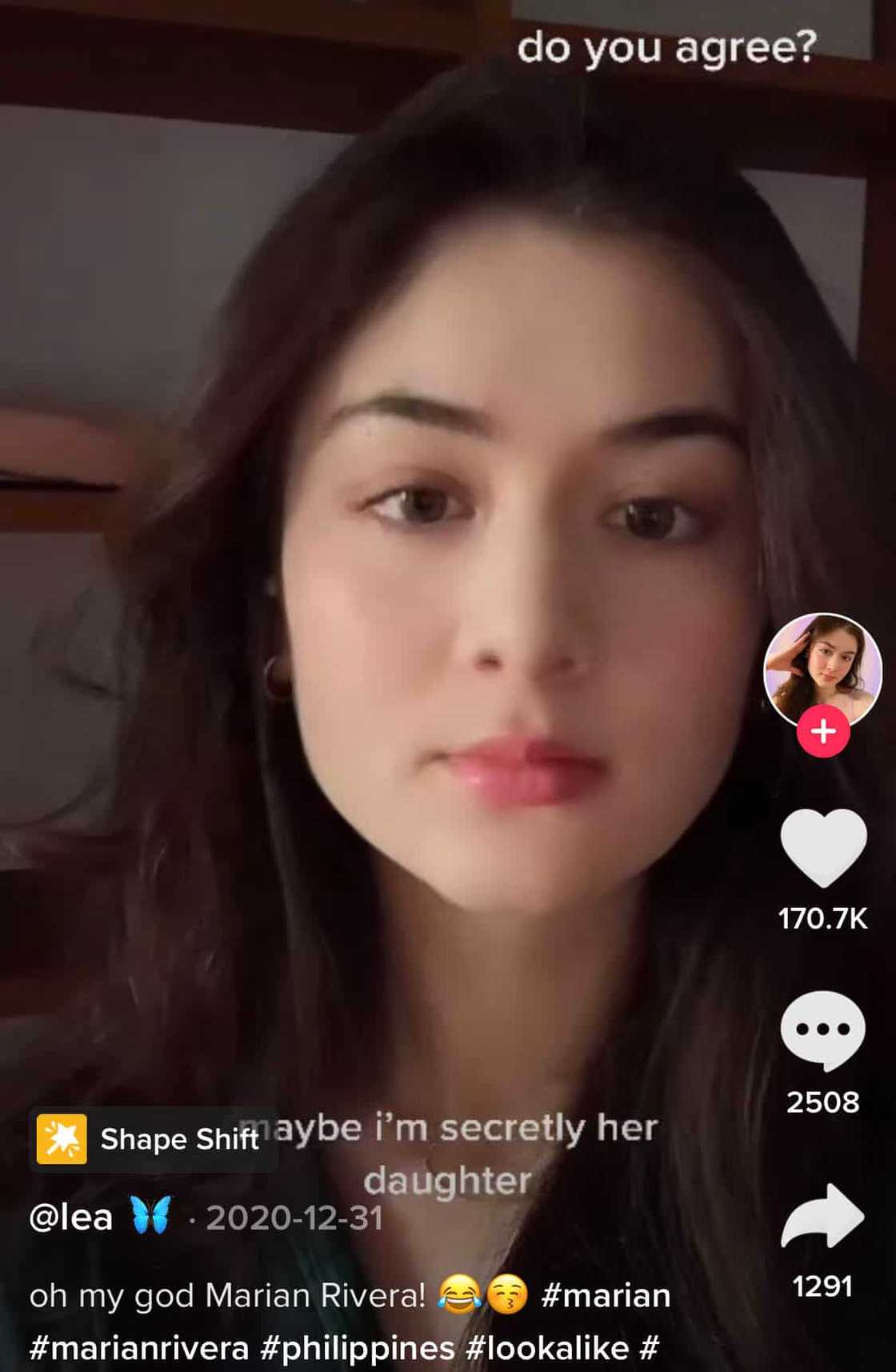 French-Taiwanese doppelganger ni Marian Rivera na si Lea Dumortier, viral na French-Taiwanese doppelganger ni Marian Rivera na si Lea Dumortier, viral na
