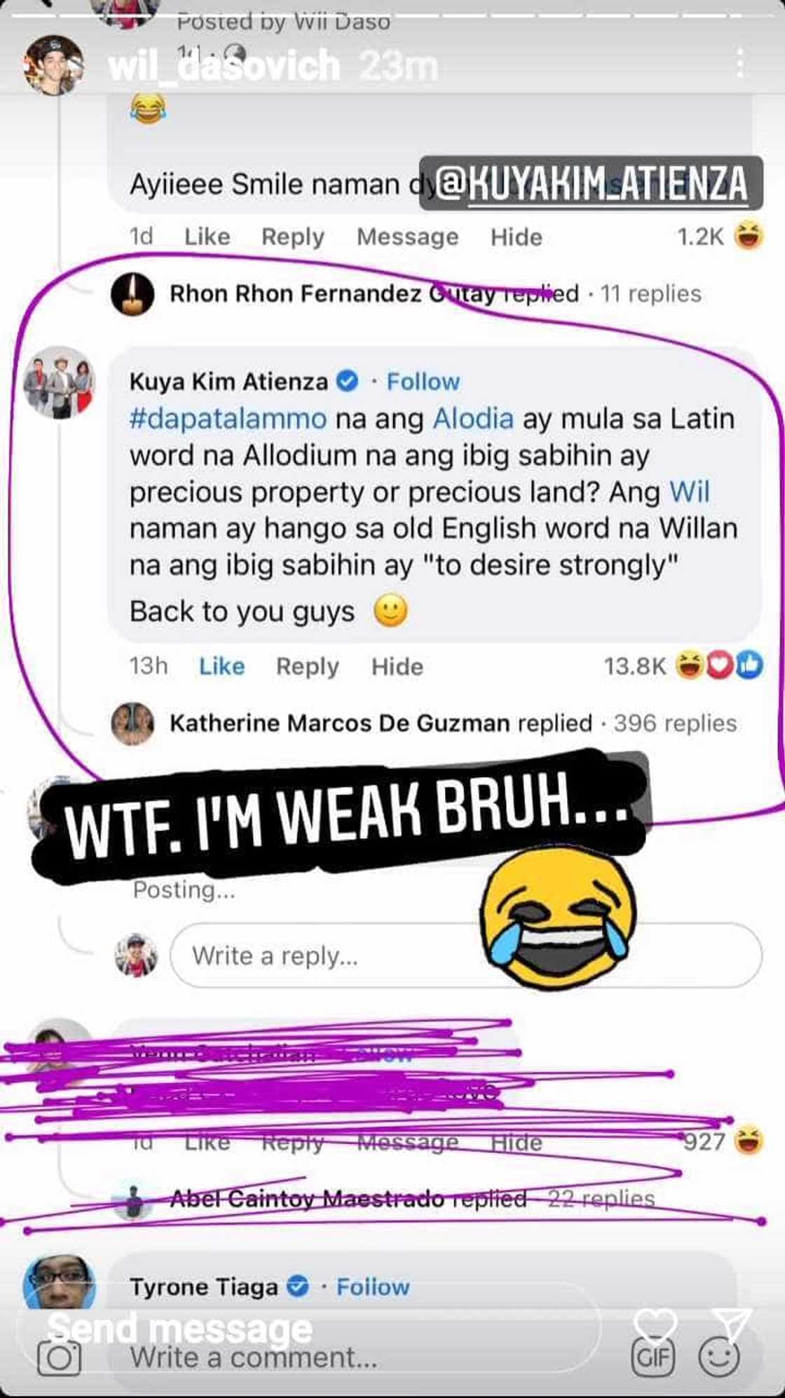 Wil Dasovich, natawa sa comment ni Kuya Kim Atienza ukol sa pinagmulan ng pangalang “Alodia” at “Wil” Wil Dasovich, natawa sa comment ni Kuya Kim Atienza ukol sa pinagmulan ng pangalang “Alodia” at “Wil”