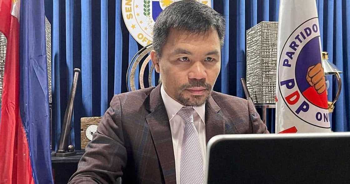 Sen. Manny Pacquiao, kinasuhan ng P100-M libel si Pastor Apollo Quiboloy: “He used this deliberate falsehood…” Sen. Manny Pacquiao, kinasuhan ng P100-M libel si Pastor Apollo Quiboloy: “He used this deliberate falsehood…”