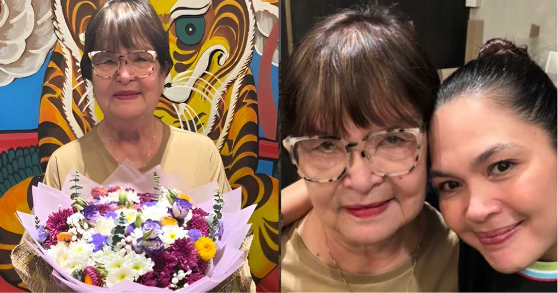 Judy Ann Santos with Mommy Carol