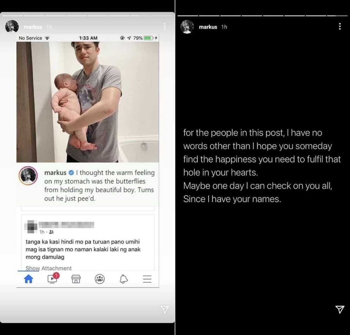 Markus Paterson, sinupalpal ang mga bashers na nanlait sa mukha ng kanyang anak Markus Paterson, sinupalpal ang mga bashers na nanlait sa mukha ng kanyang anak