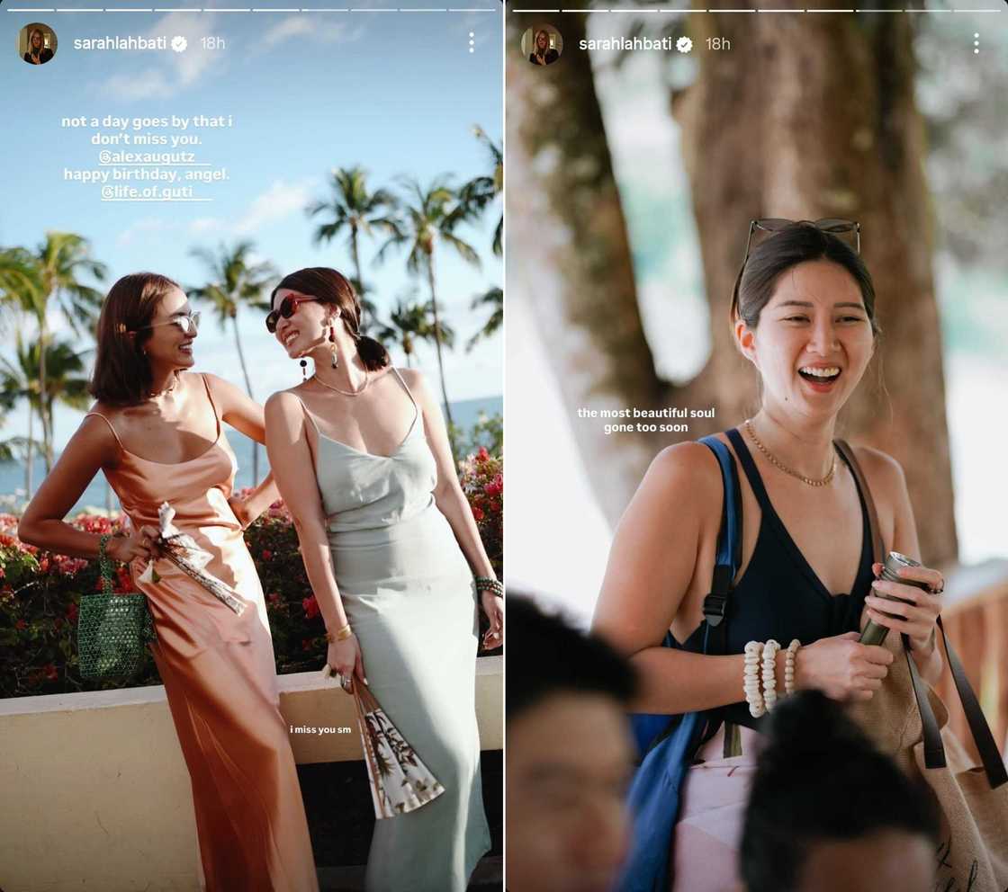 Sarah Lahbati pens a sweet but heartbreaking birthday note for Alexa Gutierrez Sarah Lahbati pens a sweet but heartbreaking birthday note for Alexa Gutierrez