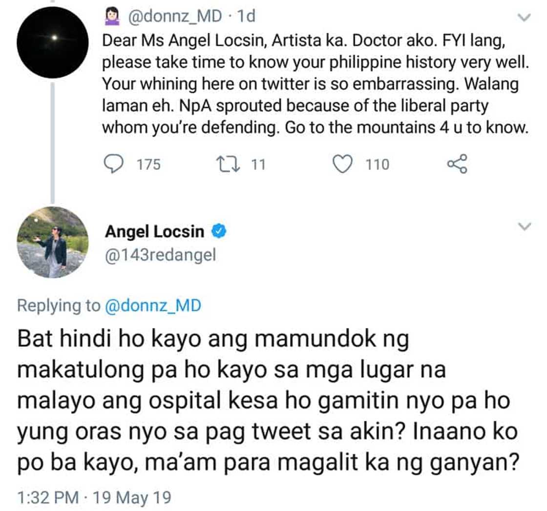 Pinoy doktor na nasa ibang bansa, minaliit mga personal na paniniwala ni Angel Locsin