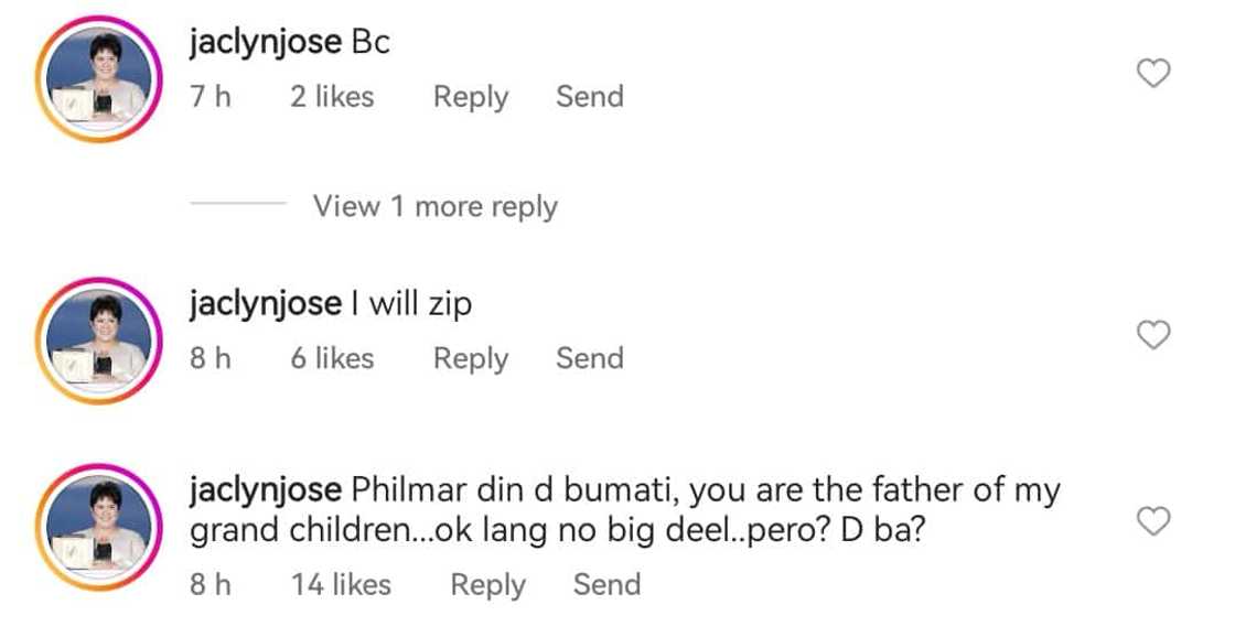 Jaclyn Jose, sinabing hindi siya binati nina Andi Eigenmann, Philmar Alipayo sa kanyang kaarawan Jaclyn Jose, sinabing hindi siya binati nina Andi Eigenmann, Philmar Alipayo sa kanyang kaarawan