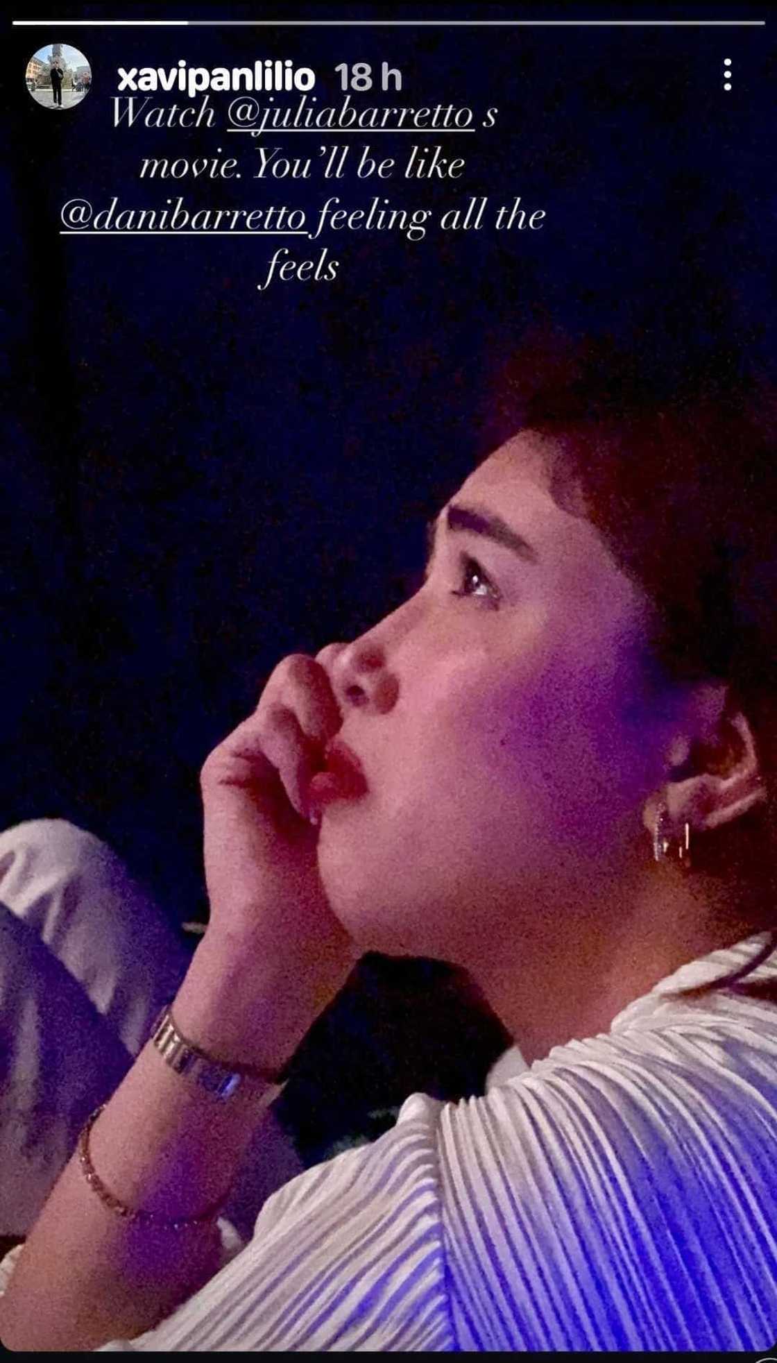 Dani Barretto, reaksyon niya habang pinapanood movie ni Julia Barretto, ibinahagi ng mister niya Dani Barretto, reaksyon niya habang pinapanood movie ni Julia Barretto, ibinahagi ng mister niya