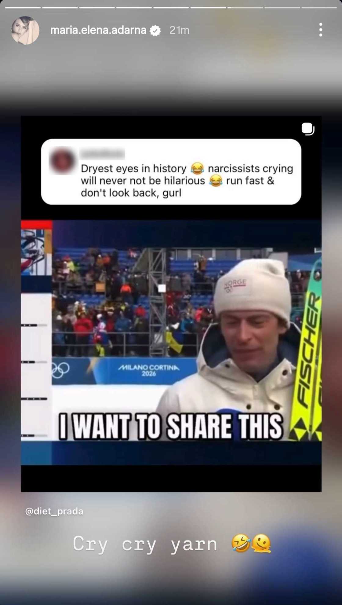 Ellen Adarna, napa-hirit sa cheating confession ng Olympian na si Sturla Holm Laegreid