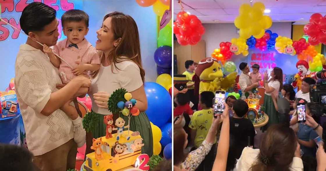 Angeline Quinto, Nonrev Daquina throw fun birthday party for son Sylvio Angeline Quinto, Nonrev Daquina throw fun birthday party for son Sylvio