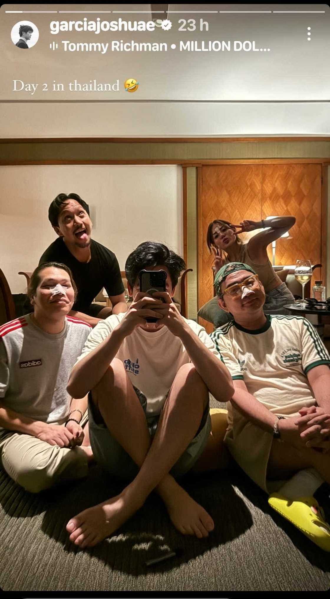 Emilienne Vigier shares cozy snaps with Joshua Garcia in Thailand Emilienne Vigier shares cozy snaps with Joshua Garcia in Thailand