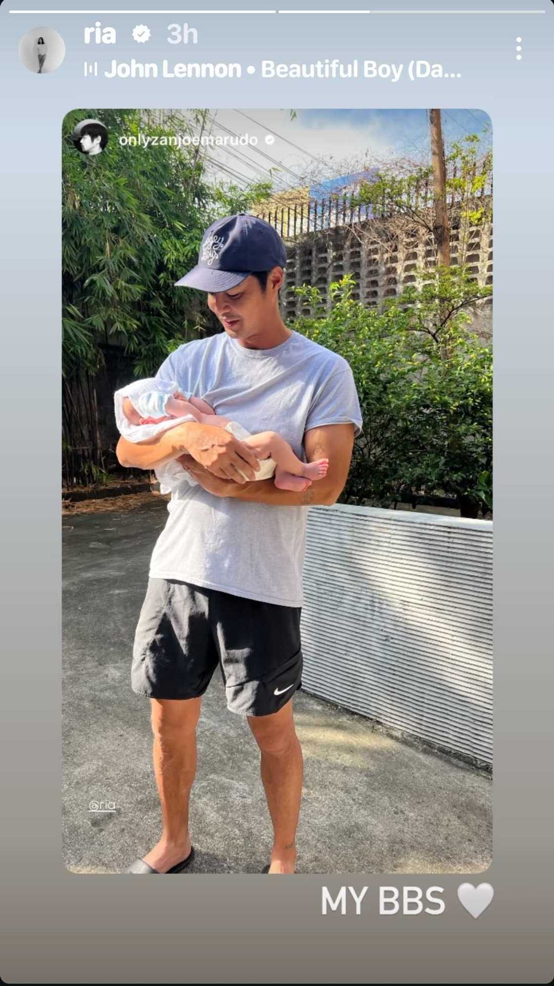 Ria Atayde, nagreact sa precious moment nina Zanjoe Marudo at baby nila Ria Atayde, nagreact sa precious moment nina Zanjoe Marudo at baby nila