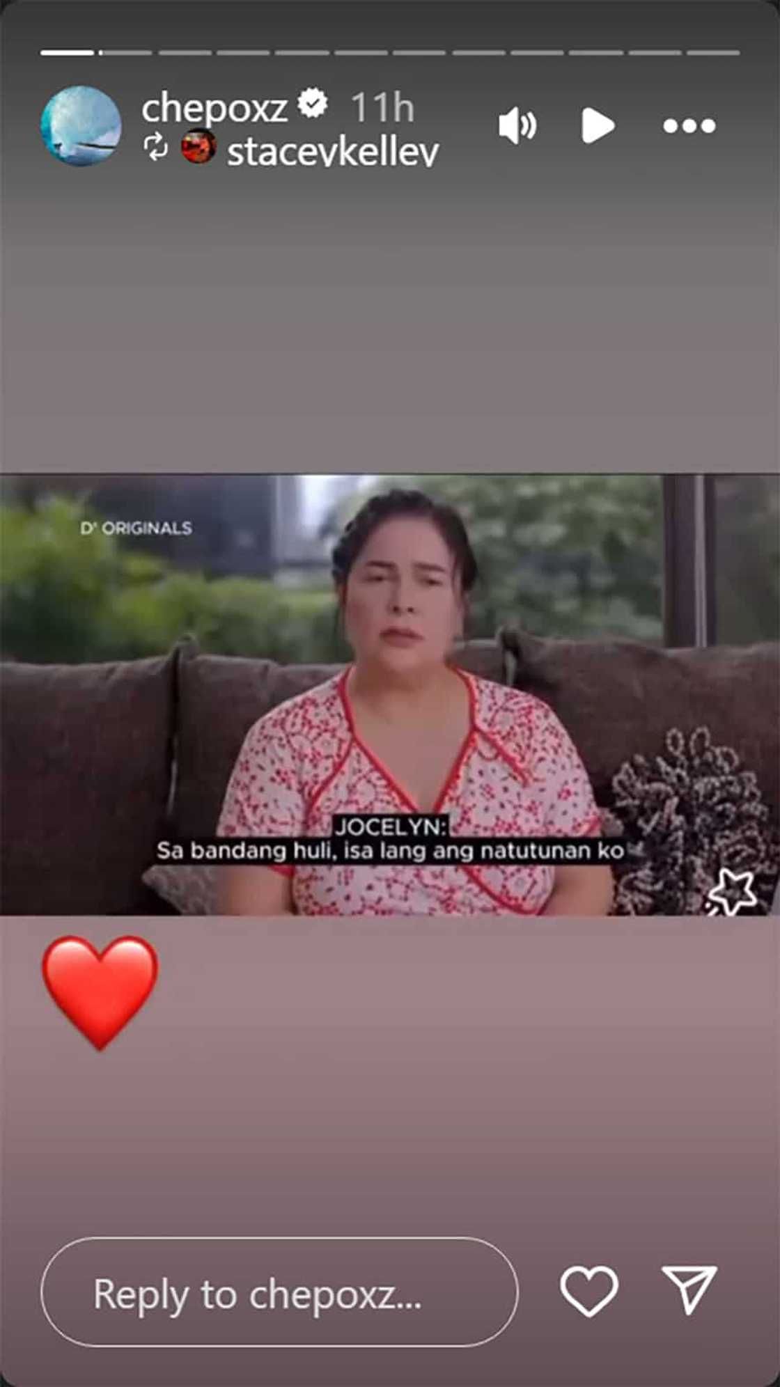 Philmar Alipayo, shinare video kung saan makikita yumaong si Jaclyn Jose na nagsasalita ukol pamilya