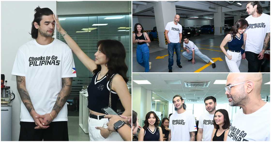 Kyline Alcantara at Andre Paras, namataang kasama sina Benjie at Kobe Paras