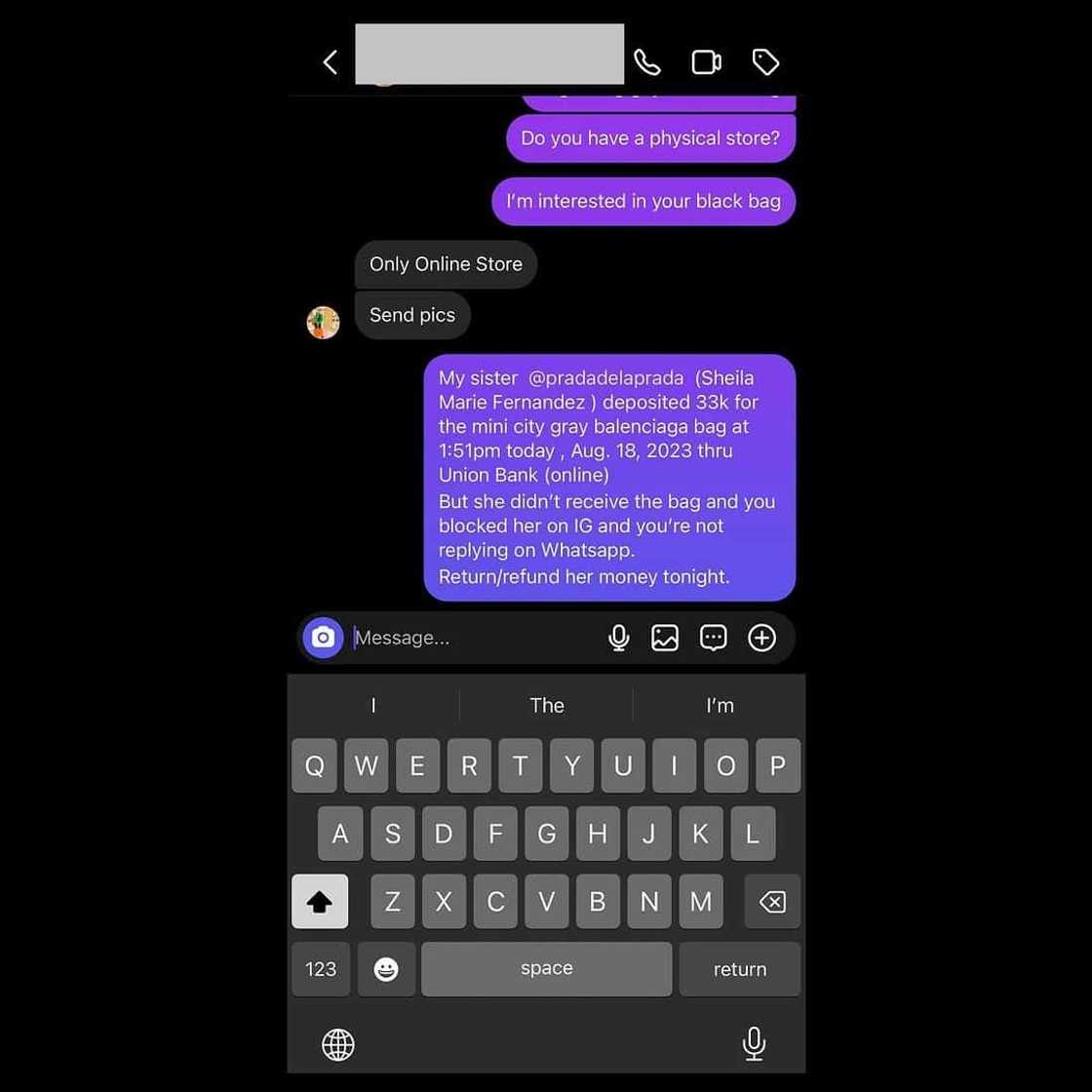 Carmina Villarroel, ipinakita ang convo niya sa nang-scam umano sa kapatid: “My sister deposited 33k” Carmina Villarroel, ipinakita ang convo niya sa nang-scam umano sa kapatid: “My sister deposited 33k”