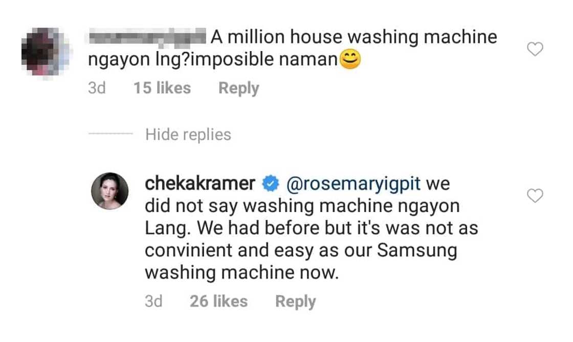 Source: Instagram @chekakramer Source: Instagram @chekakramer