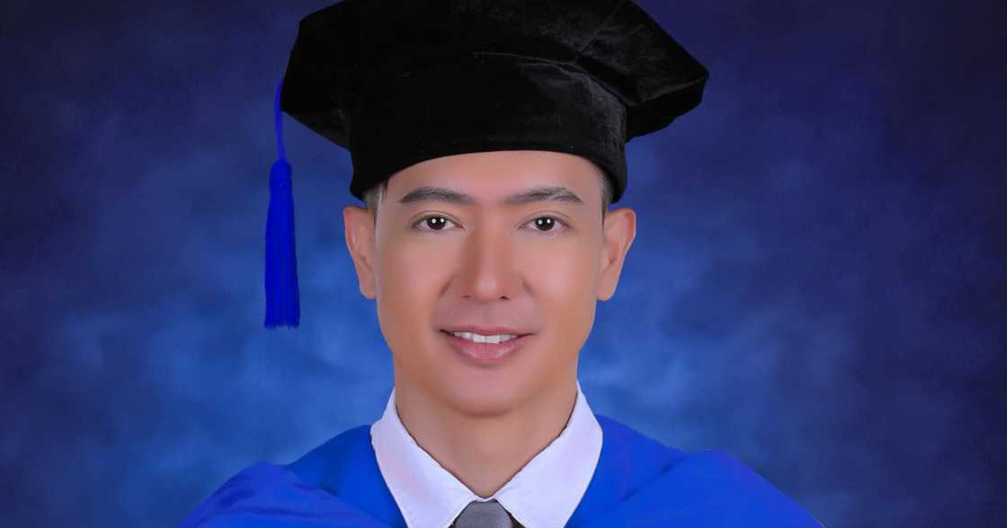 Ronnie Liang earns doctorate; shares inspiring post