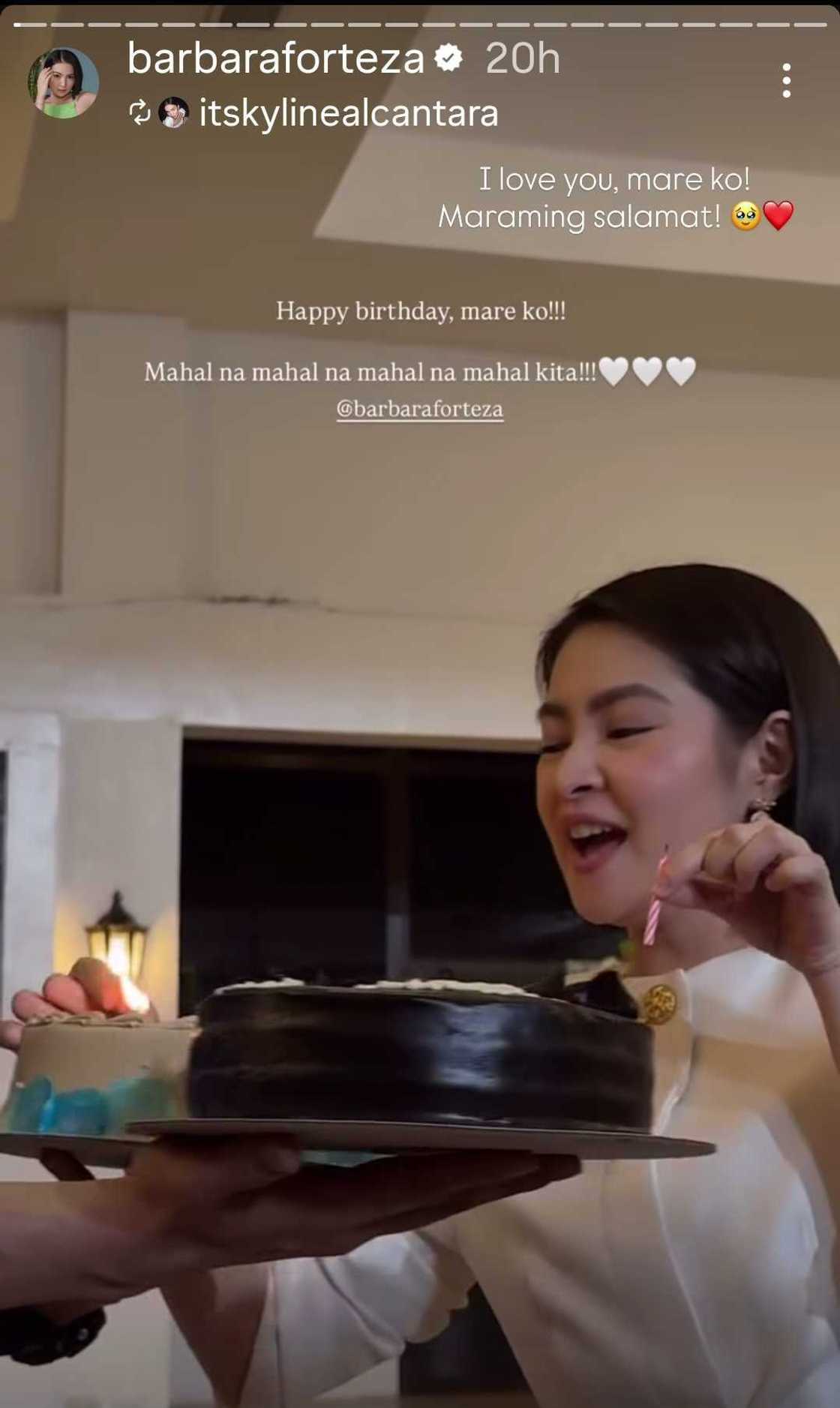 Kyline Alcantara celebrates Barbie Forteza's birthday with a touching tribute Kyline Alcantara celebrates Barbie Forteza's birthday with a touching tribute