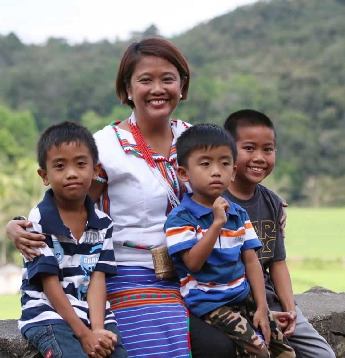 Nancy Binay family