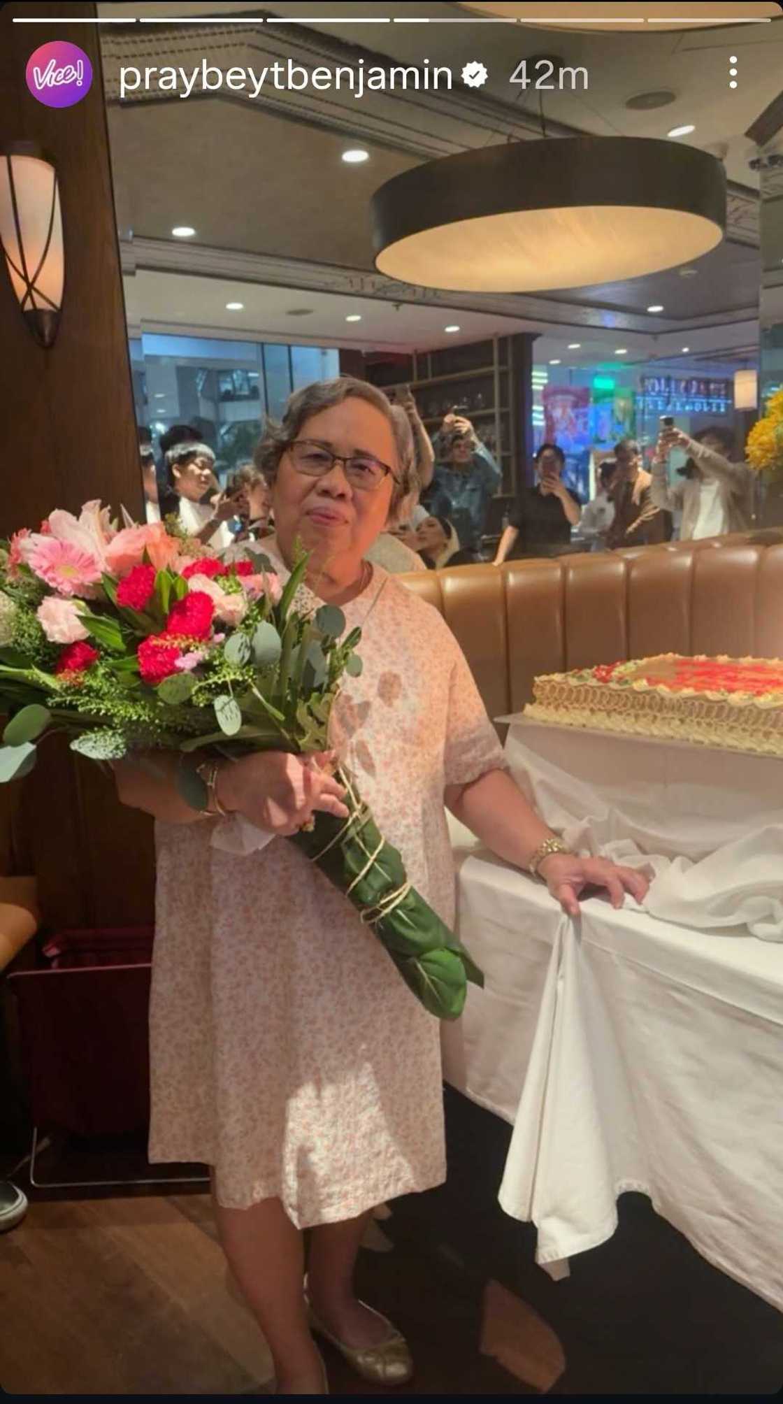 Vice Ganda shares glimpse of Nanay Rosario’s heartwarming birthday celebration