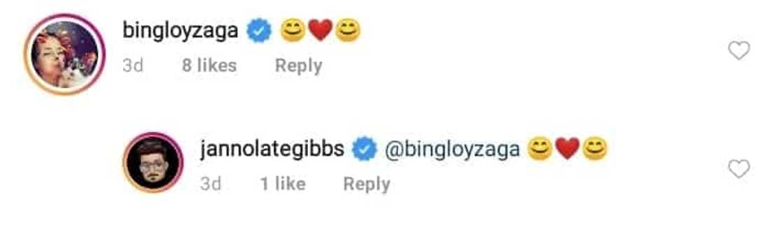 Gretchen Barretto, other celebrities greet Janno Gibbs and Bing Loyzaga on their anniversary Gretchen Barretto, other celebrities greet Janno Gibbs and Bing Loyzaga on their anniversary