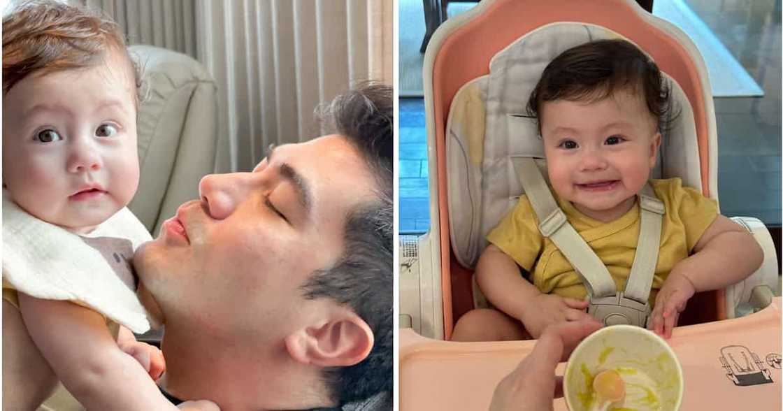 Luis Manzano, kwelang caption niya ukol sa unang kain ni Baby Peanut ng solid food, ikinawindang ng netizens Luis Manzano, kwelang caption niya ukol sa unang kain ni Baby Peanut ng solid food, ikinawindang ng netizens