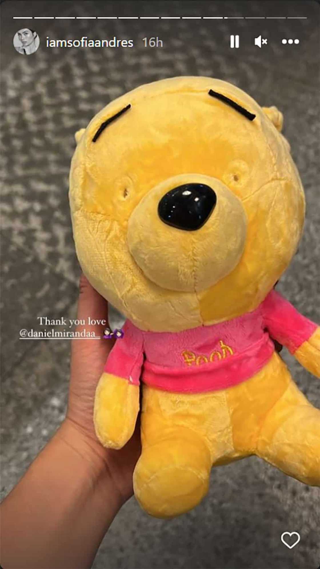 Sofia Andres, ibinida ang gift sa kanyang stuffed toy na napanalunan ni Daniel Miranda sa arcade Sofia Andres, ibinida ang gift sa kanyang stuffed toy na napanalunan ni Daniel Miranda sa arcade