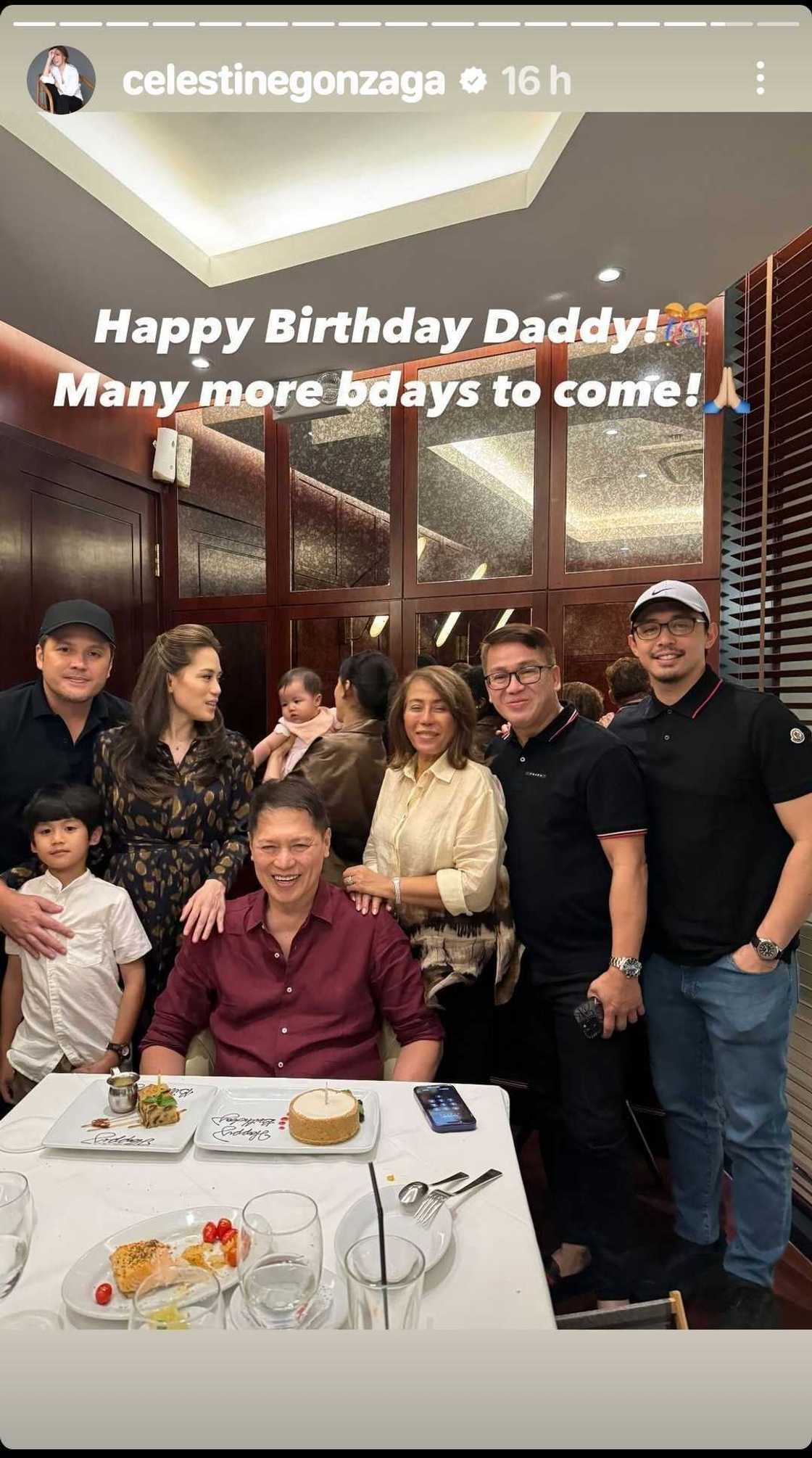 Bonoy Gonzaga celebrates birthday; Toni, Alex post short greetings Bonoy Gonzaga celebrates birthday; Toni, Alex post short greetings