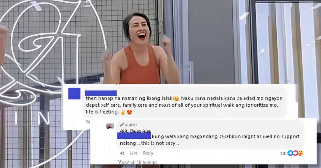 Aiai Delas Alas, may sagot sa netizen na nagkomento sa kanyang Zumba video Aiai Delas Alas, may sagot sa netizen na nagkomento sa kanyang Zumba video