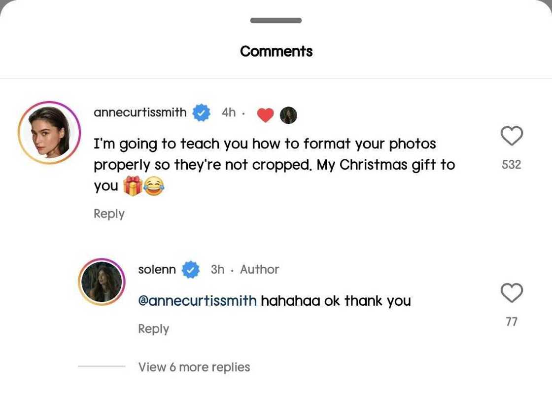 Anne Curtis, may nais ituro kay Solenn Heussaff: "My Christmas gift to you" Anne Curtis, may nais ituro kay Solenn Heussaff: "My Christmas gift to you"