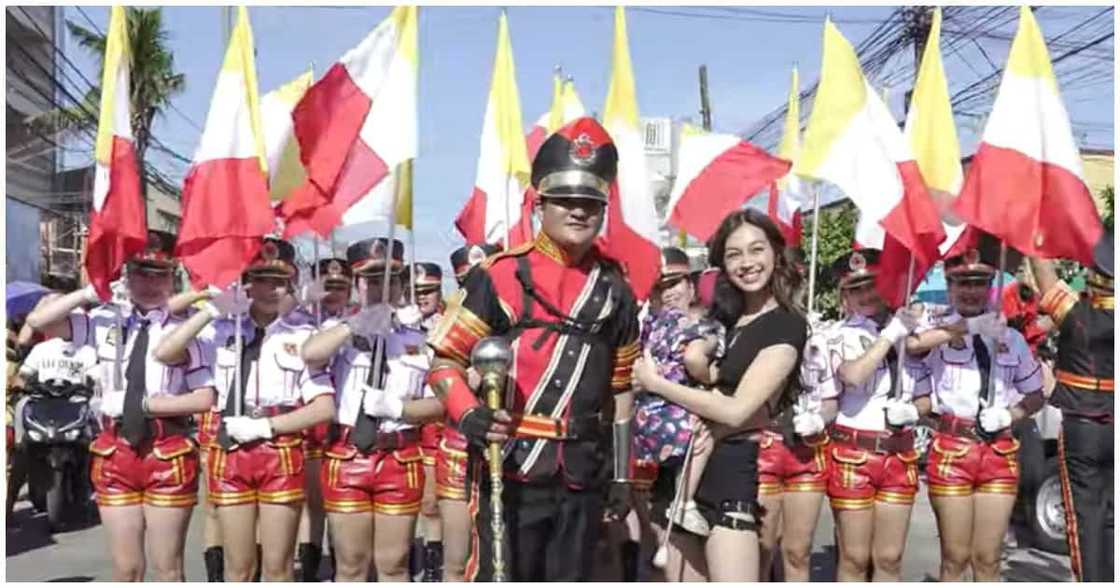 Zeinab Harake, nakisaya sa fiesta ng kinalakhang lugar; nag-sampol ng pagiging majorette