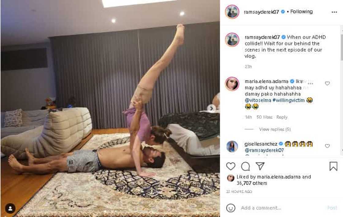 Derek Ramsay, kinutya ang basher na nagsabing "OA" sila ni Ellen Adarna Derek Ramsay, kinutya ang basher na nagsabing "OA" sila ni Ellen Adarna