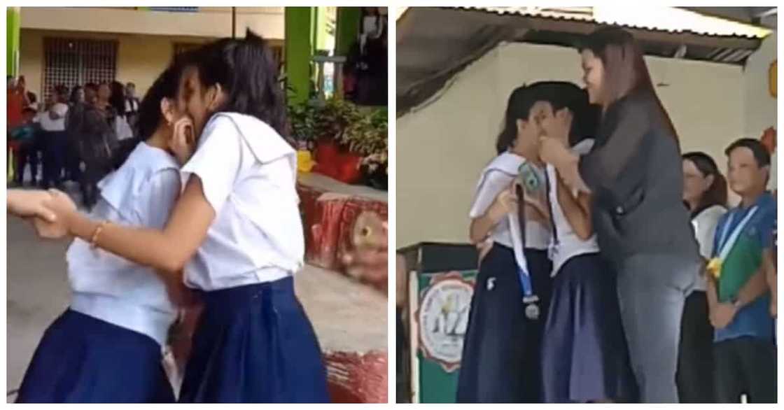 Conjoined twins na nag-viral, naka-graduate na ng elementarya na with honors Conjoined twins na nag-viral, naka-graduate na ng elementarya na with honors