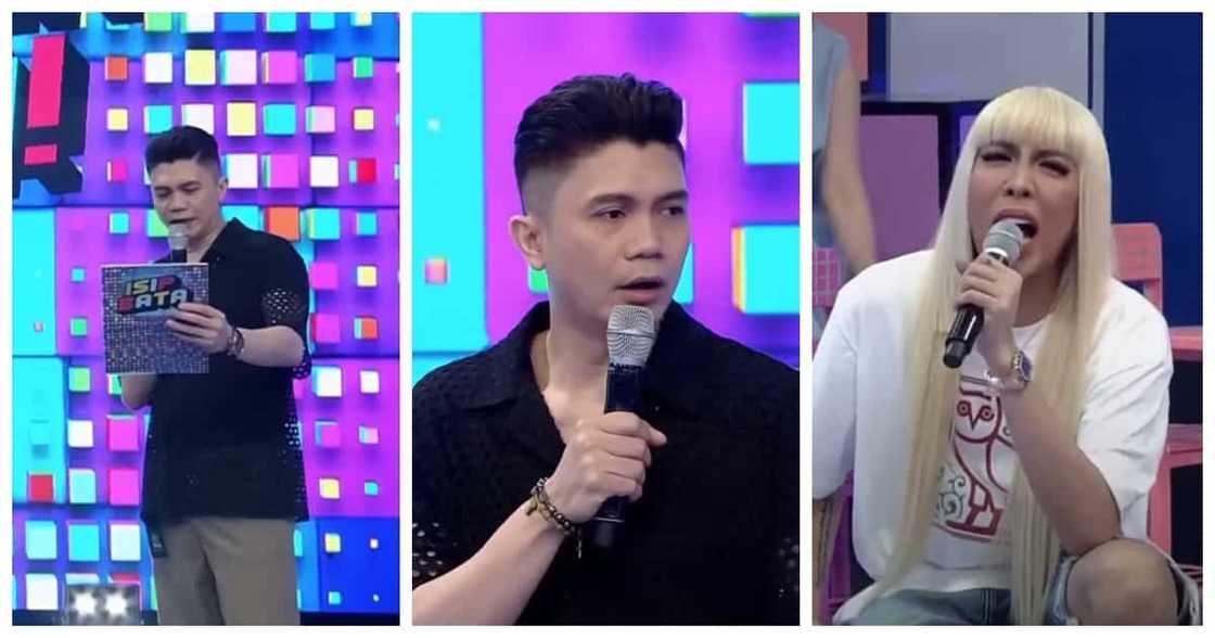 Vice Ganda, nawindang sa maling pagbigkas ni Vhong Navarro sa 'emoji': "Anong imuji?" Vice Ganda, nawindang sa maling pagbigkas ni Vhong Navarro sa 'emoji': "Anong imuji?"