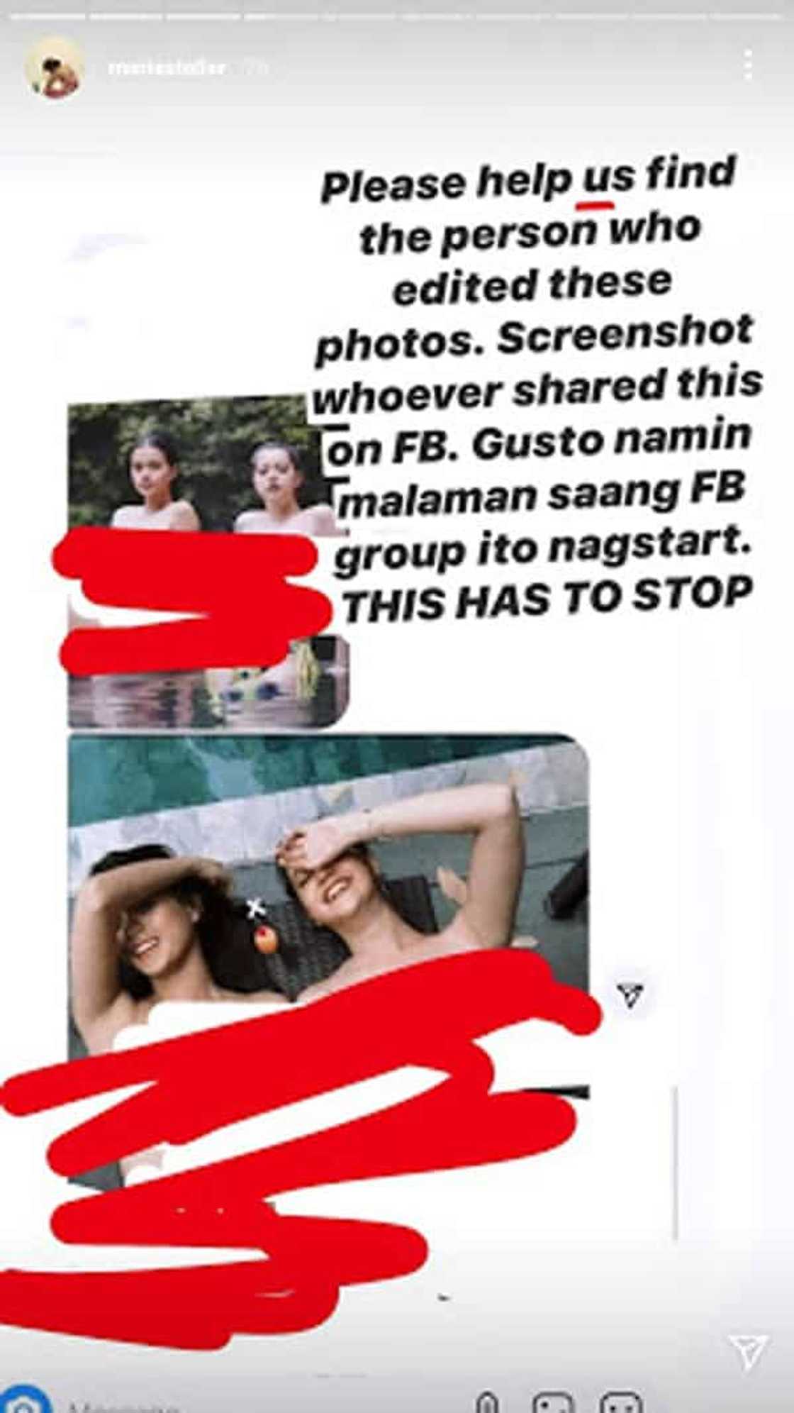 Maris Racal unleashes fury against creator of her and Sue Ramirez's edited photos Maris Racal unleashes fury against creator of her and Sue Ramirez's edited photos