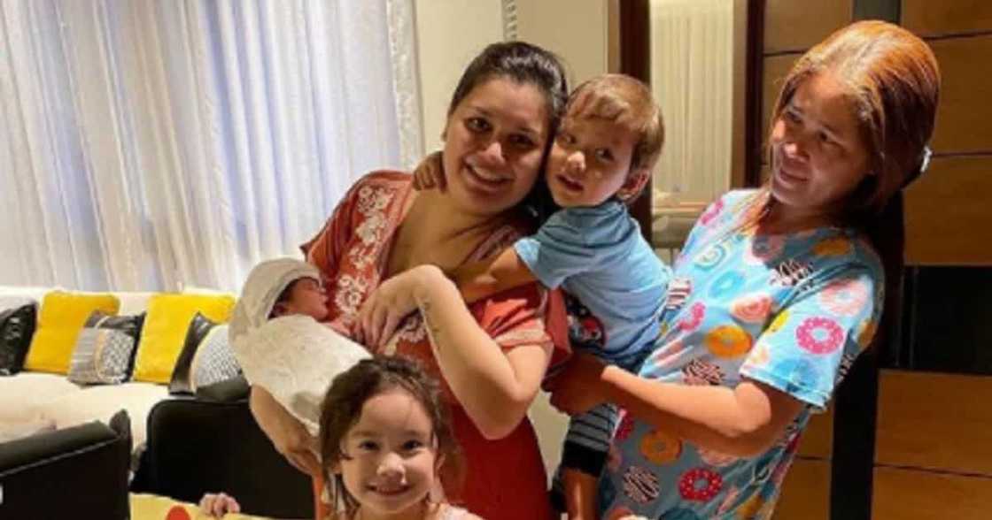 Nadine Samonte shows 1st family photos with newborn baby Harmony Nadine Samonte shows 1st family photos with newborn baby Harmony