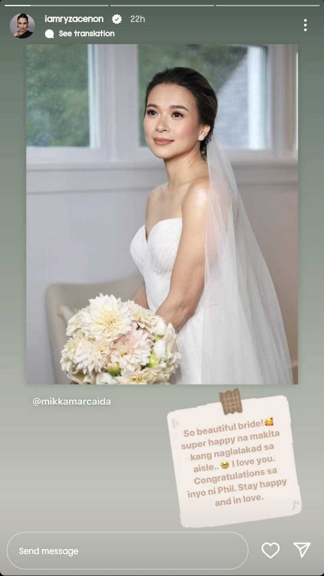 Ryza Cenon, may nakakaantig na mensahe para kay LJ Reyes: "Stay happy" Ryza Cenon, may nakakaantig na mensahe para kay LJ Reyes: "Stay happy"