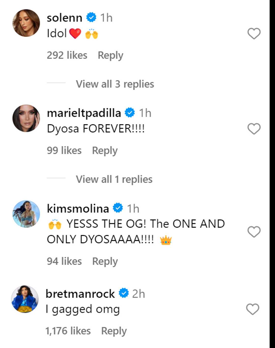 Celebrities gush over Anne Curtis goddess-like getup: “Dyosa” Celebrities gush over Anne Curtis goddess-like getup: “Dyosa”