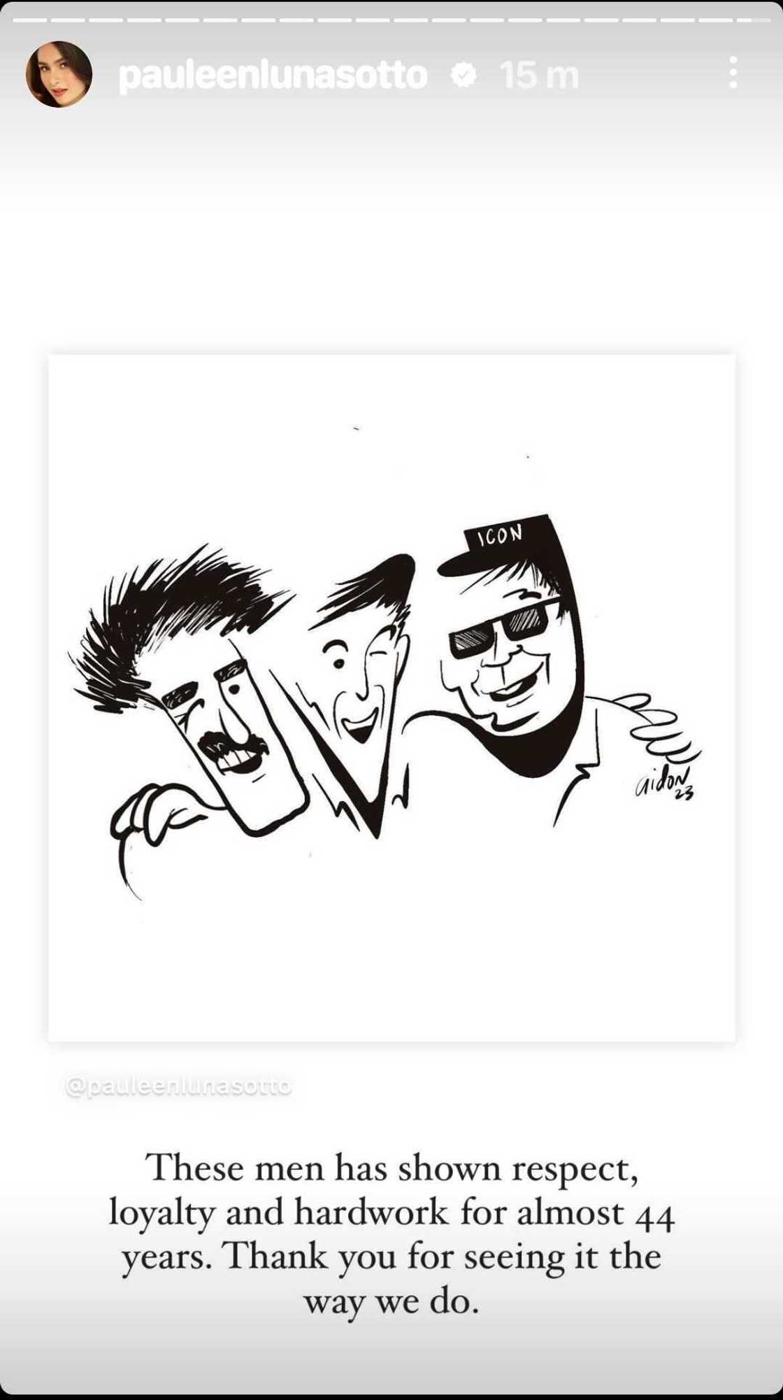 Pauleen Luna shares TVJ-inspired artwork; pens heartfelt caption about the trio Pauleen Luna shares TVJ-inspired artwork; pens heartfelt caption about the trio