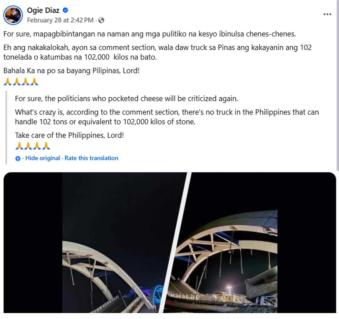 Photo: Ogie Diaz Facebook Photo: Ogie Diaz Facebook