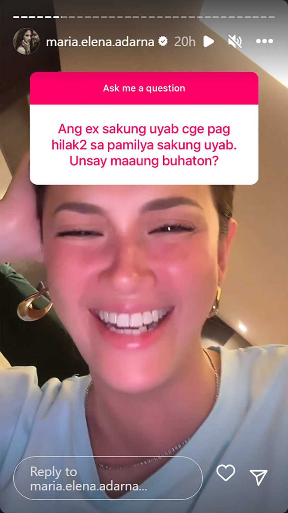 Ellen Adarna, sa tanong ano gawin sa ex ng BF na pa-victim sa family ng huli: “At least di ikaw ang umiiyak”