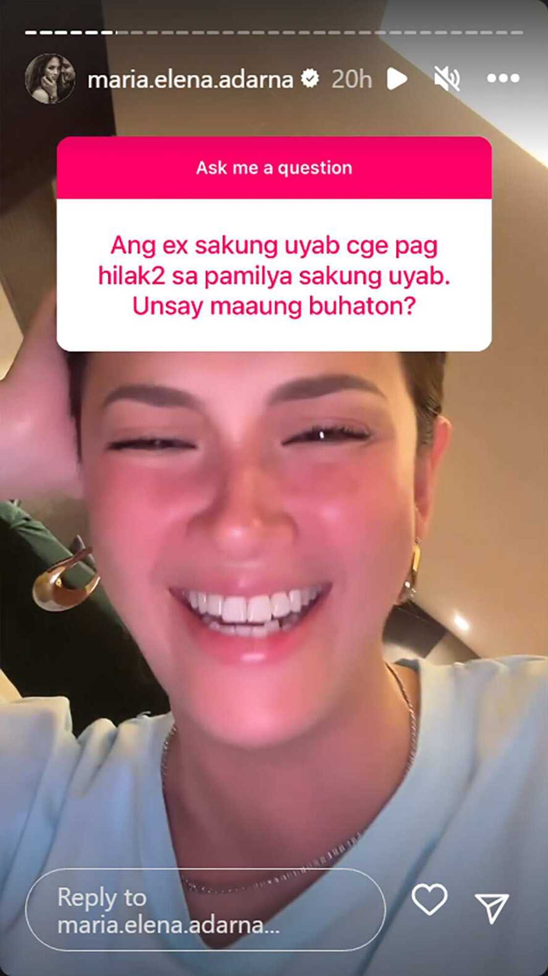 Ellen Adarna, sa tanong ano gawin sa ex ng BF na pa-victim sa family ng huli: “At least di ikaw ang umiiyak” Ellen Adarna, sa tanong ano gawin sa ex ng BF na pa-victim sa family ng huli: “At least di ikaw ang umiiyak”