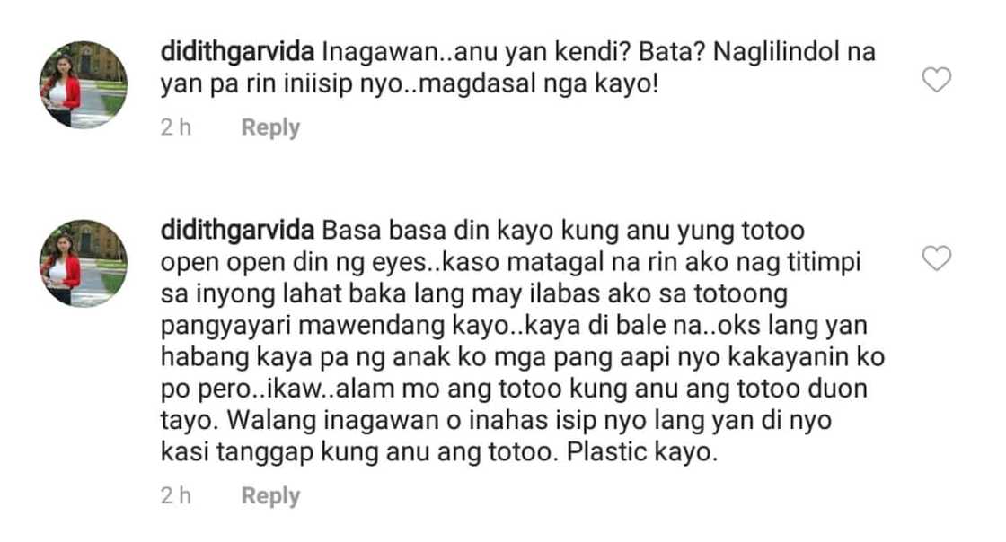 Jessy Mendiola's mom claps back at basher accusing her daughter of boyfriend stealing Jessy Mendiola's mom claps back at basher accusing her daughter of boyfriend stealing